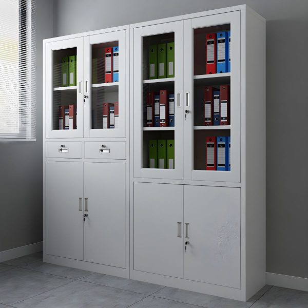 2-Door Metallic Office Filling Cabinet - Image 2