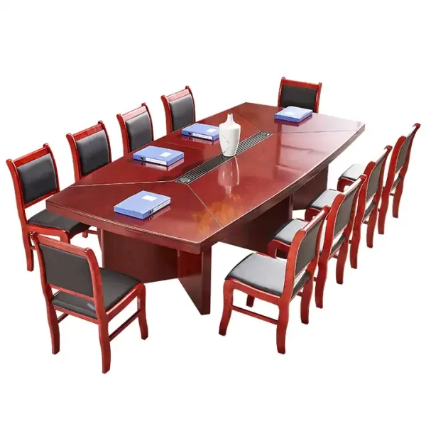 8-10 seater office boardroom table - Image 5