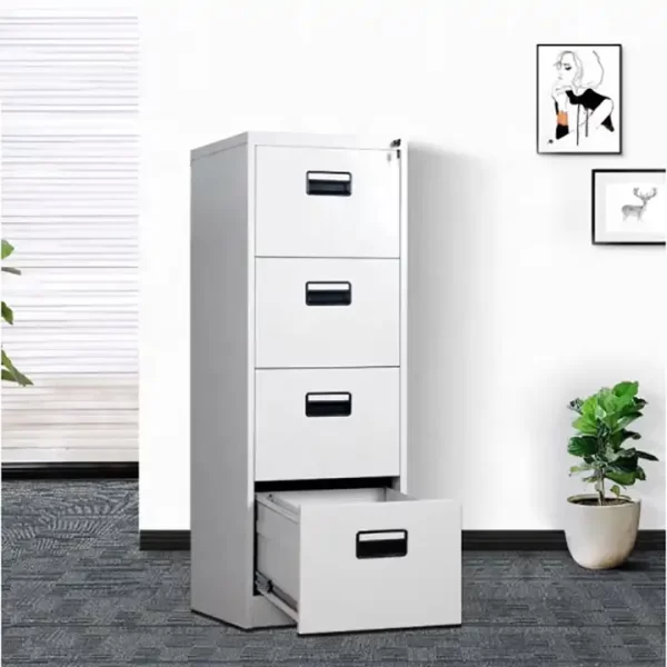 4-Drawers Metallic Office Filling Cabinet