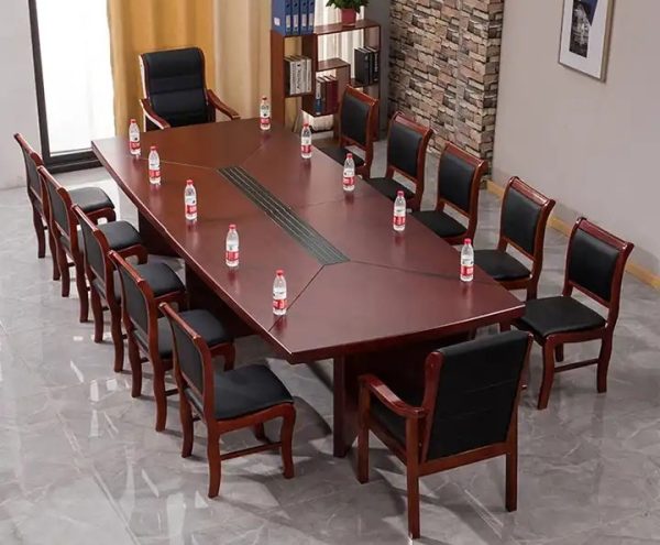 8-10 seater office boardroom table - Image 4