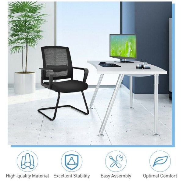 Antonella Mesh Office Guest Chair - Image 3