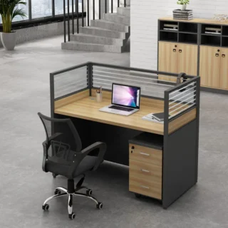 Electric Adjustable Table, Executive Desk, Fireproof Safe Box, Non-Reclining Office Seat, 1-Way Workstation