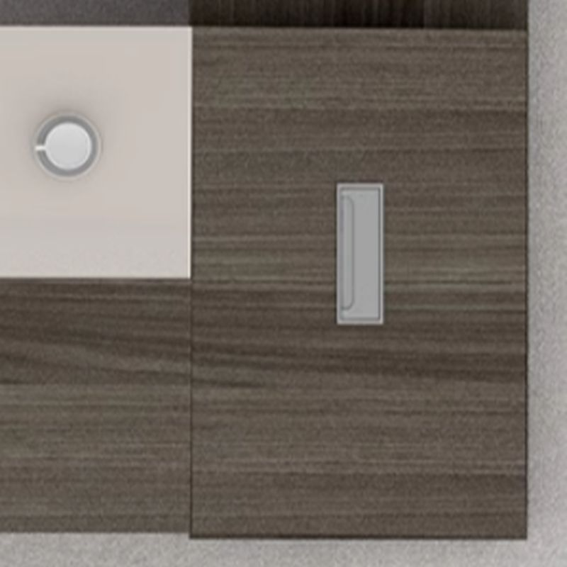 Electric Adjustable Table, Executive Desk, Fireproof Safe Box, Non-Reclining Office Seat, 1-Way Workstation