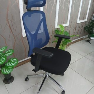 Electric Adjustable Table, Executive Desk, Fireproof Safe Box, Non-Reclining Office Seat, 1-Way Workstation