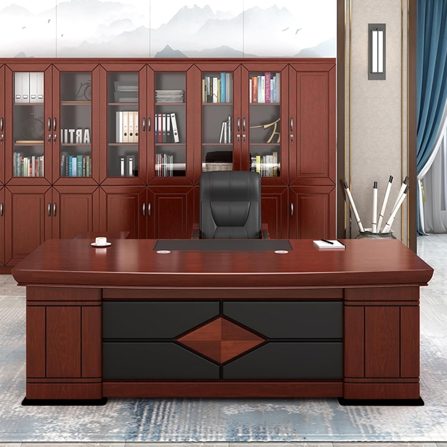 Reclining Directors Seat, Executive Office Desk, Advance Office Desk, 2.4M Conference Table, Wooden Credenza, Eames Office Seat, Dinning Eames Table, Headrest Office Seat, Mesh Ergonomic Office Seat, 15 Locker Filing Cabinet, 4 Way Workstation, Advance Wooden Cabinet, Mahogany Filing Cabinet, Study Table, Hammock Swing Seat, 5 Seater Reception Sofa, Round Conference Table, Dressing Mirror.