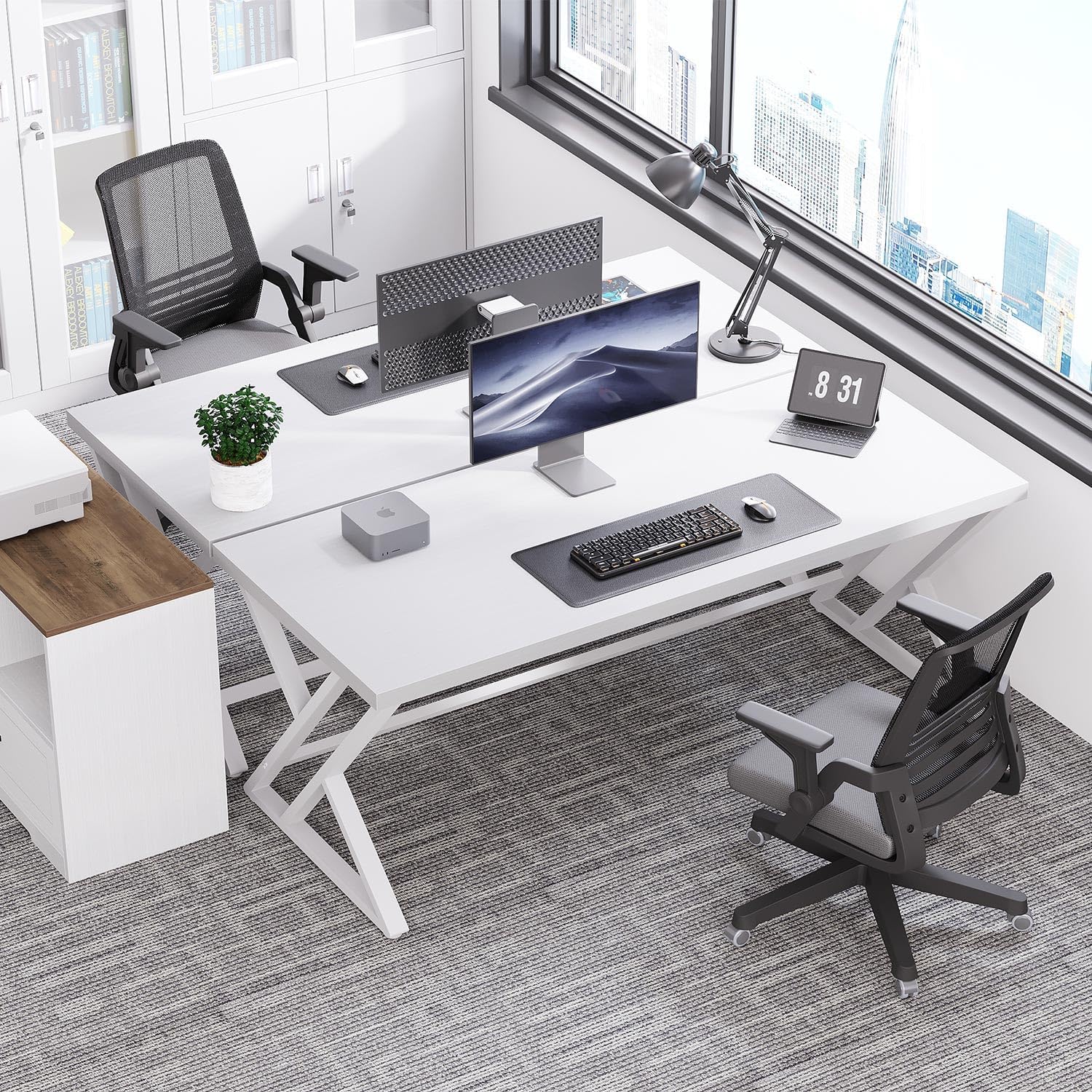 Reclining Directors Seat, Executive Office Desk, Advance Office Desk, 2.4M Conference Table, Wooden Credenza, Eames Office Seat, Dinning Eames Table, Headrest Office Seat, Mesh Ergonomic Office Seat, 15 Locker Filing Cabinet, 4 Way Workstation, Advance Wooden Cabinet, Mahogany Filing Cabinet, Study Table, Hammock Swing Seat, 5 Seater Reception Sofa, Round Conference Table, Dressing Mirror.