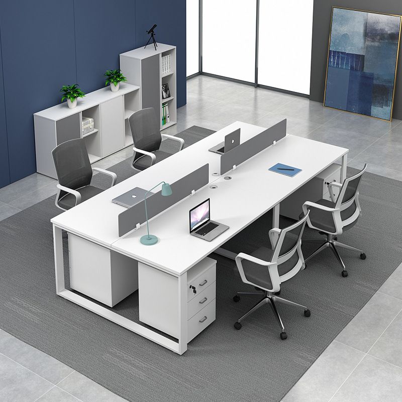 4 Way Modern Office Workstation – Climax Furniture