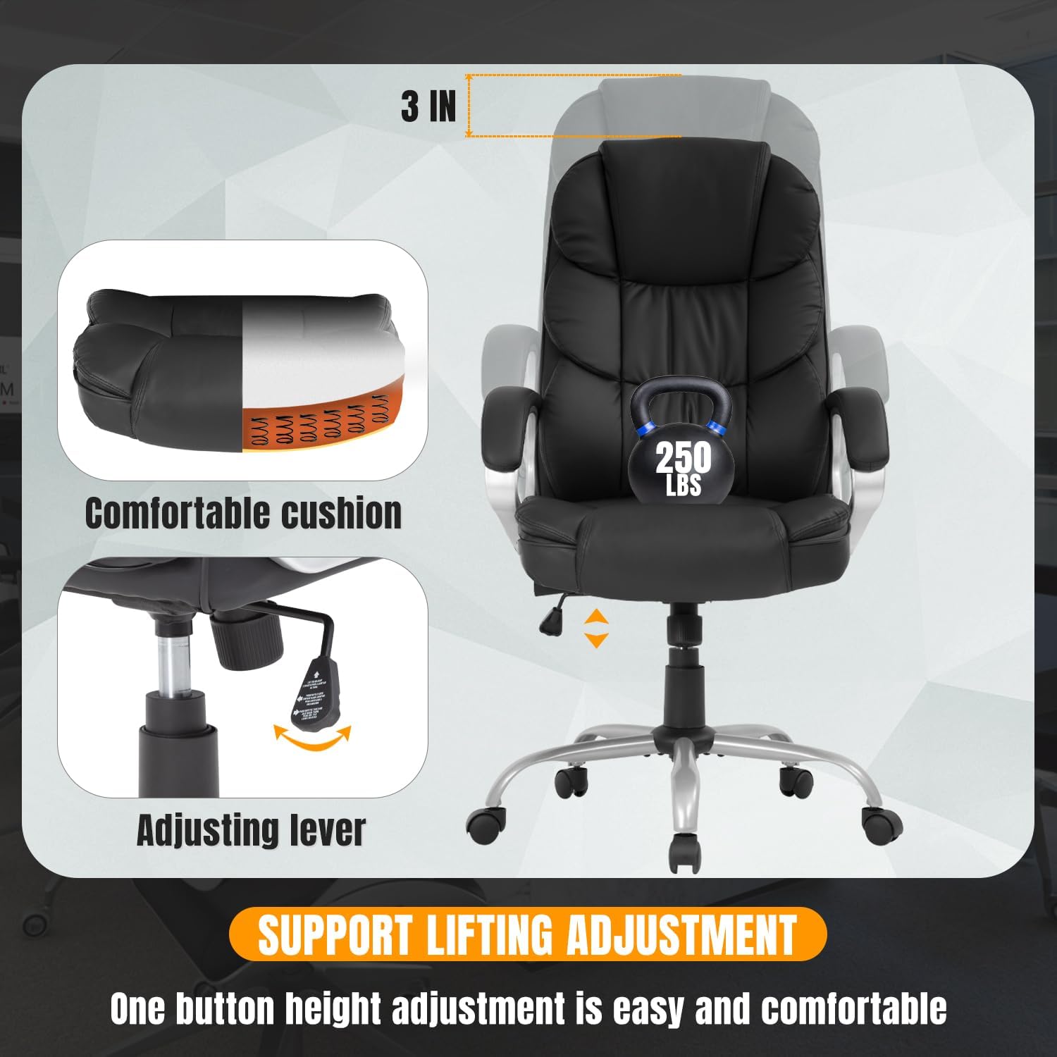 Conference Seat, Hammock Swing, Electric Adjustable Table, Wooden Credenza, Reception Desk, Strong Mesh Seat, High Back Ergonomic Seat, Orthopedic Office Seat, Study Desk, Executive Office Desk, Advance Office Desk, Eames Dinning Table, Eames Chairs, Catalina Office Seat, Stackable Chrome Seat, 2 Way Workstation, Metallic Filing Cabinet, Wooden Filing Cabinet.