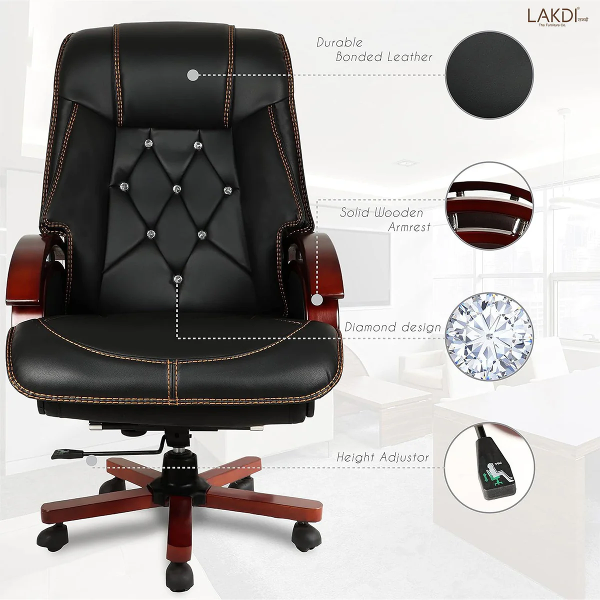 Reclining Directors Seat, Executive Office Desk, Advance Office Desk, 2.4M Conference Table, Wooden Credenza, Eames Office Seat, Dinning Eames Table, Headrest Office Seat, Mesh Ergonomic Office Seat, 15 Locker Filing Cabinet, 4 Way Workstation, Advance Wooden Cabinet, Mahogany Filing Cabinet, Study Table, Hammock Swing Seat, 5 Seater Reception Sofa, Round Conference Table, Dressing Mirror.
