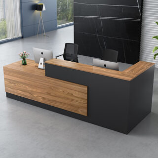 2m reception desk Kenya 2 meter modern reception counter desk Large office reception desk with storage Front office reception desk Nairobi
