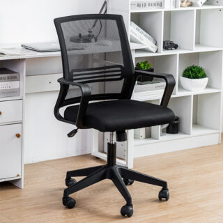 Clerical mesh seat midback ergonomic office chair Kenya Midback mesh office chair with lumbar support for workstation Affordable clerical office chair with breathable mesh back Adjustable midback mesh seat for office and home workspace
