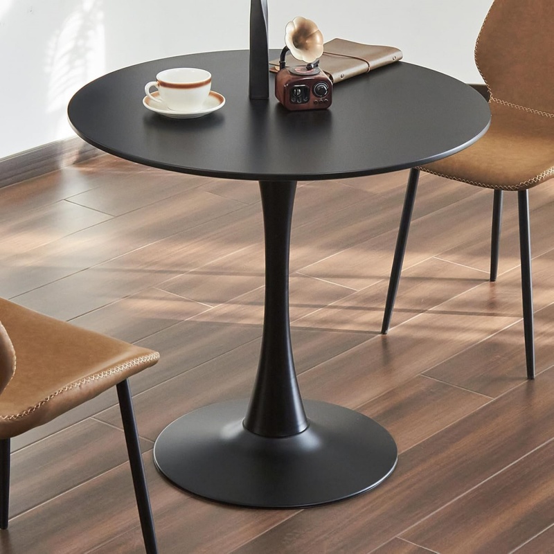 Round dining table modern design Kenya Wooden round dining table for family dining room Elegant circular dining table for small apartment Modern round dining table for restaurant and café