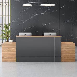 2m reception desk Nairobi, modern front office counter Kenya, reception workspace desk Nairobi, professional office reception desk Kenya.