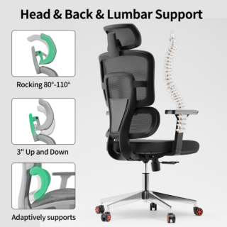highback ergonomic office seat Nairobi, ergonomic high-back chair Kenya, executive office chair Nairobi, lumbar support office chair Kenya, comfortable office seat Nairobi.