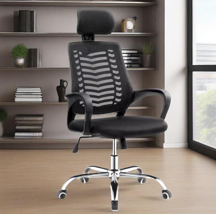 Headrest ergonomic seat for office in Kenya Adjustable ergonomic chair with headrest Nairobi Mesh office chair with neck support Kenya High back ergonomic desk chair Ergonomic chair price in Kenya