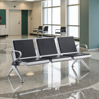 3 link waiting bench Nairobi, 3 seater waiting bench Kenya, office reception waiting bench Nairobi, hospital waiting bench Kenya, metal waiting bench Nairobi.