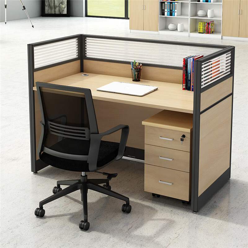One way workstation desk in Kenya Single office workstation Nairobi Individual office desk with partition Kenya Modern one person office desk Workstation desk price in Kenya