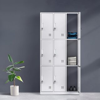 6 Locker File Cabinet