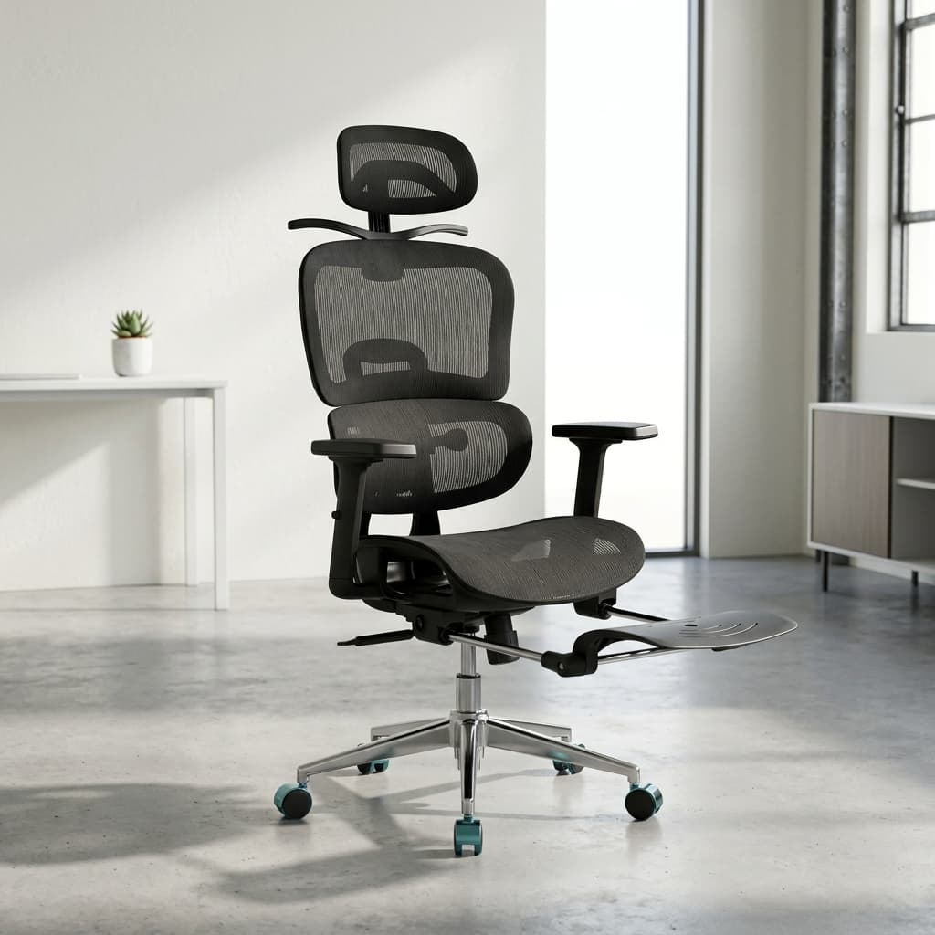 Orthopedic office seat with footrest Kenya