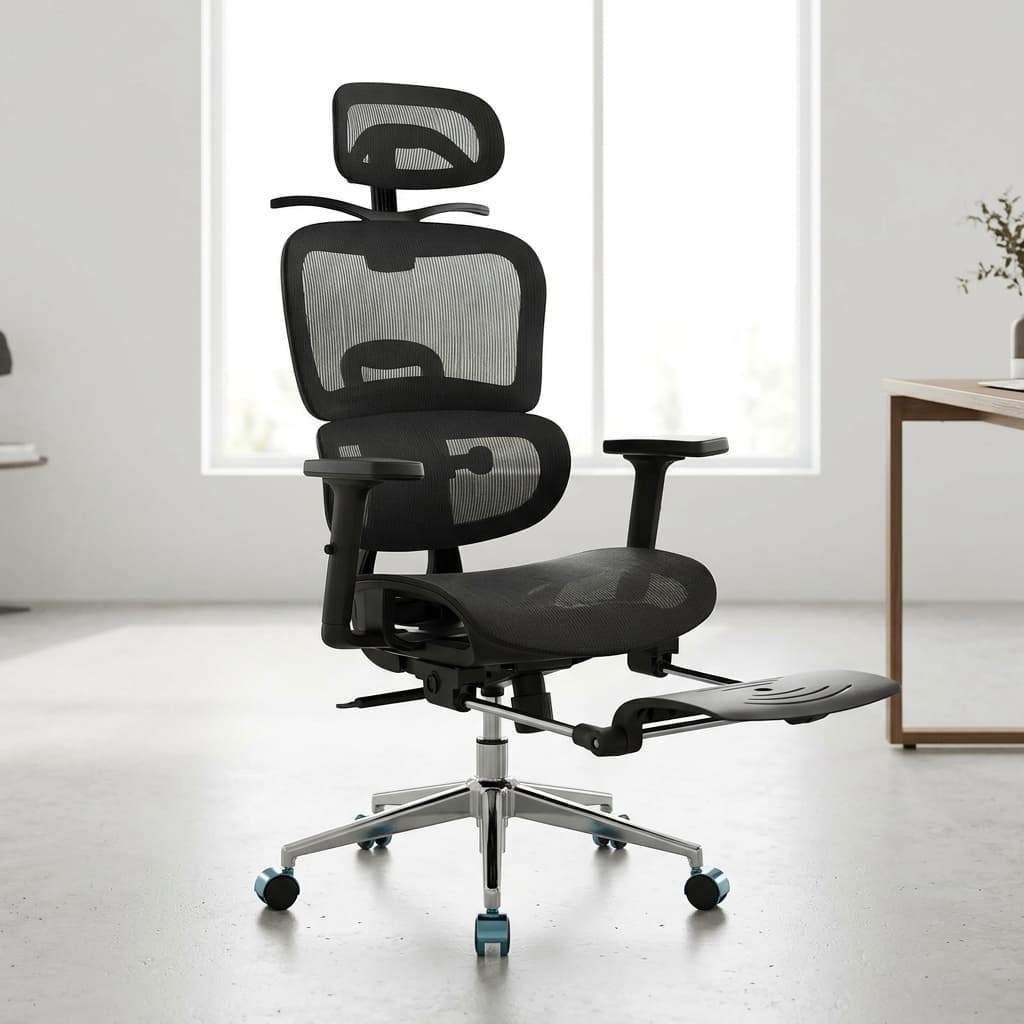 Orthopedic office seat with footrest Kenya
