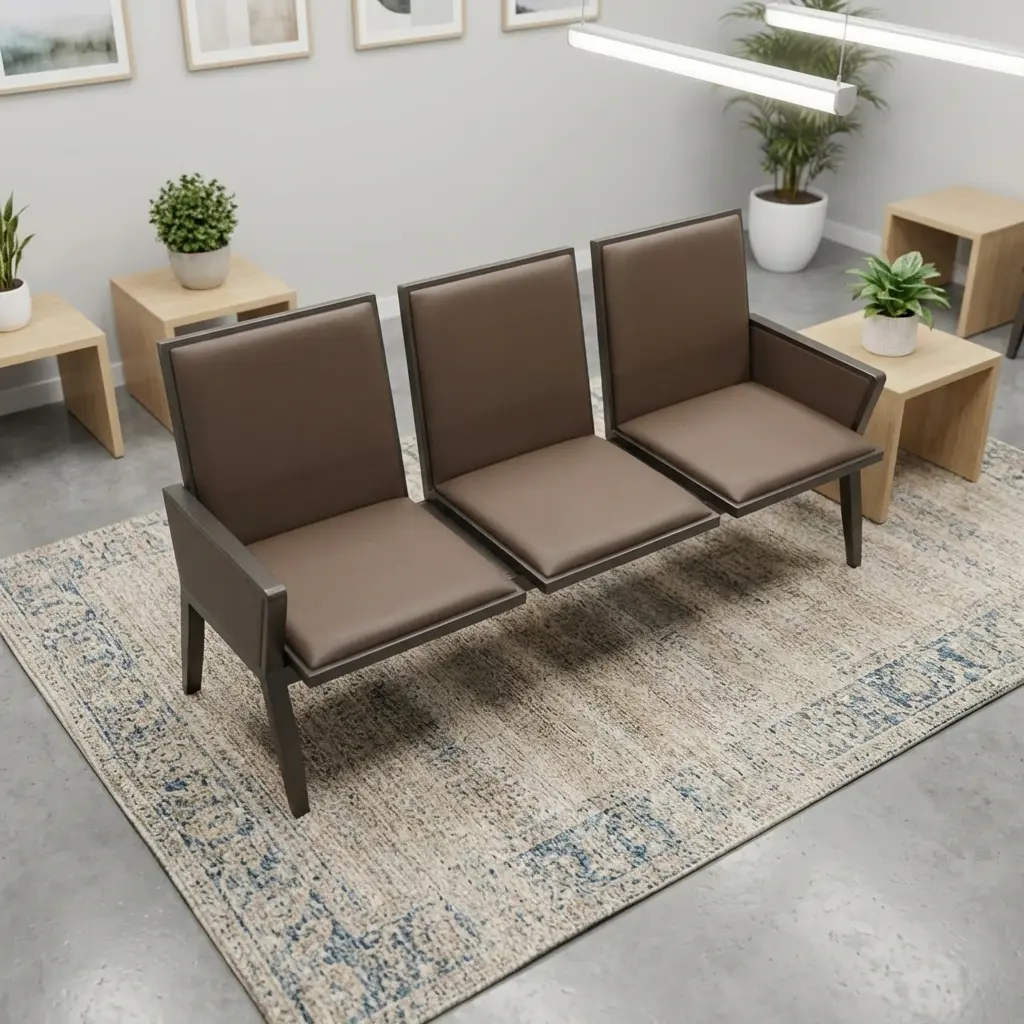 4 Link Heavy Duty Waiting Bench Nairobi