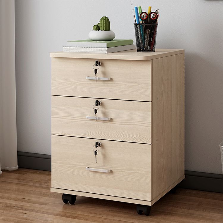 Durable 3-drawer office storage unit