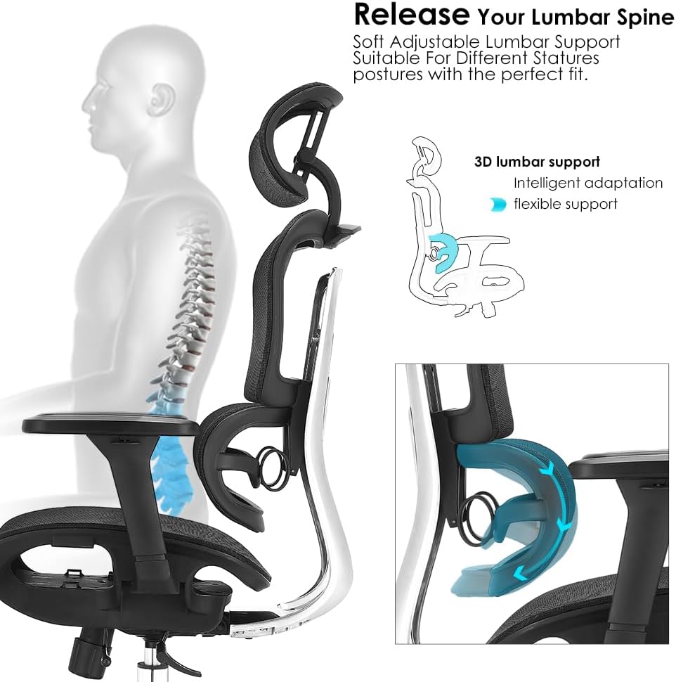 Health-focused ergonomic office seat