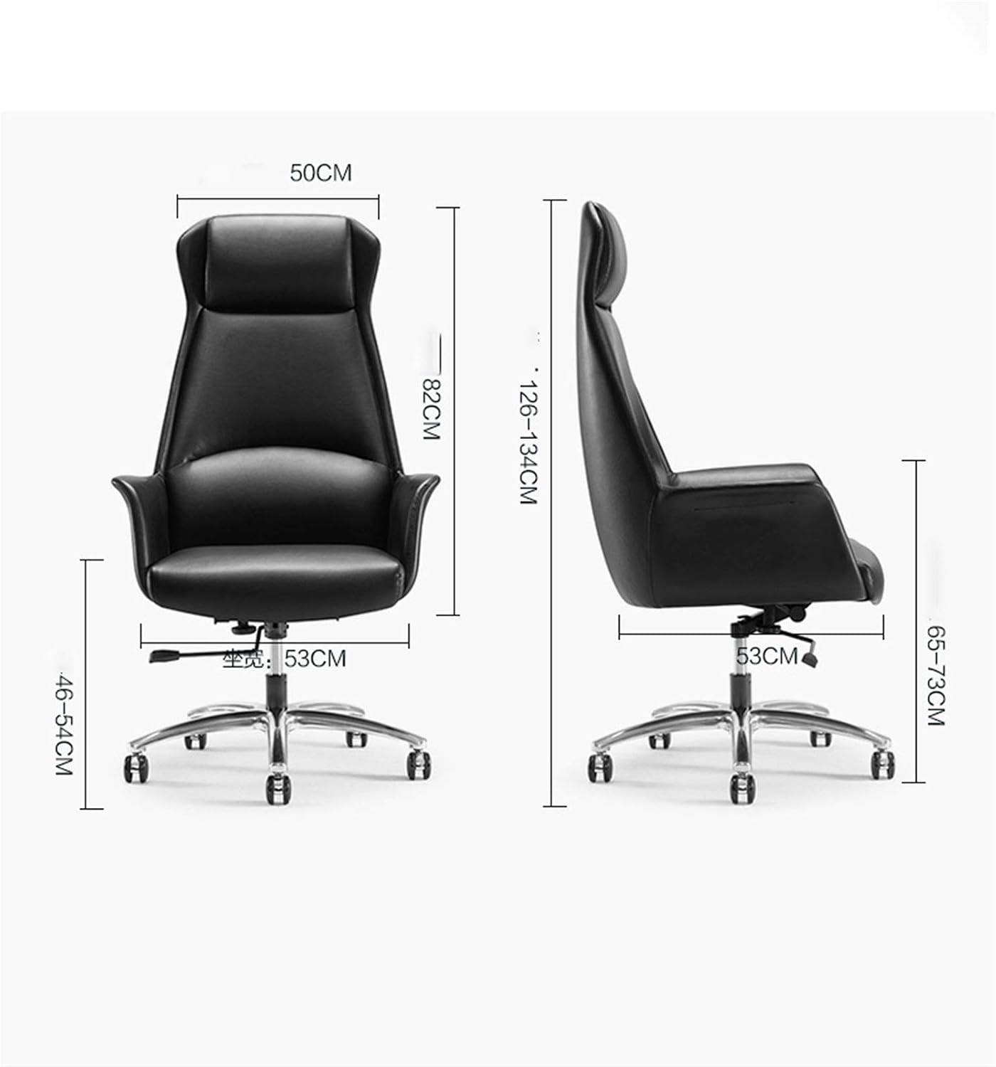 Durable ergonomic executive desk chair