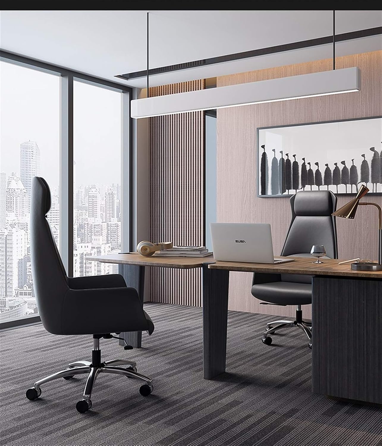 Durable ergonomic executive desk chair