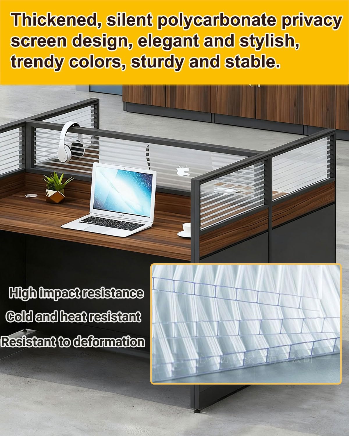 2-Person office workstation desk