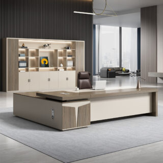 Spacious 1.8m executive office workstation desk