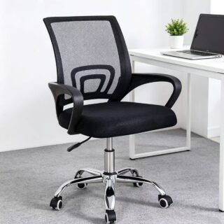 Ergonomic secretarial office seat