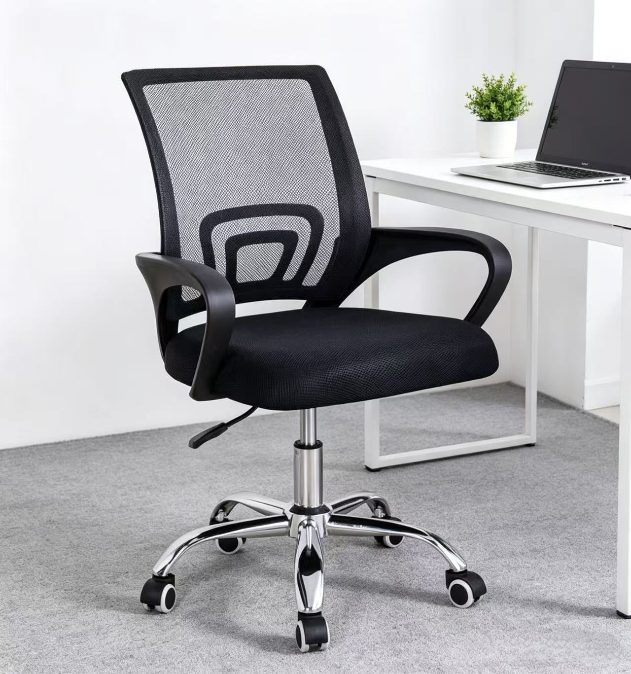 Ergonomic secretarial office seat