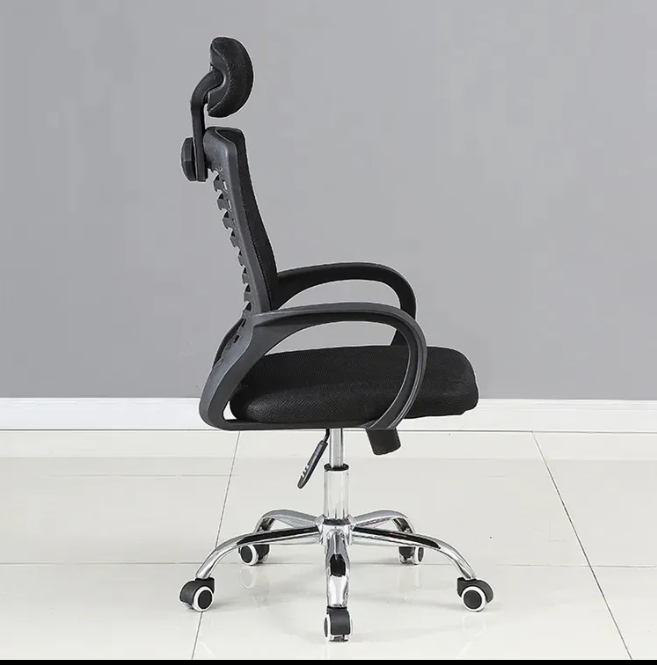 Modern ergonomic headrest office seating