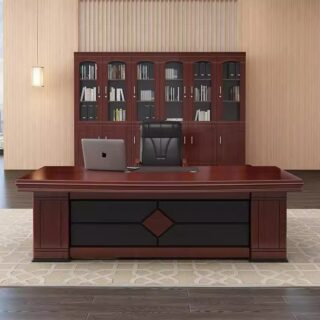 Modern 1.4m executive office table solution
