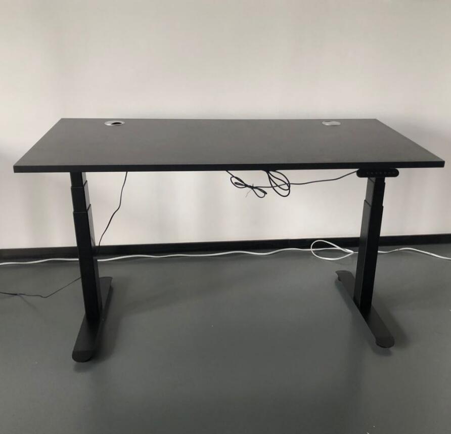 Height-adjustable electric study desk
