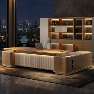 Elegant 2.2m advanced office workstation