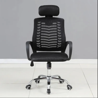 Modern ergonomic headrest office seating
