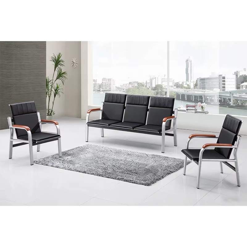 Executive 5-seater office waiting sofa