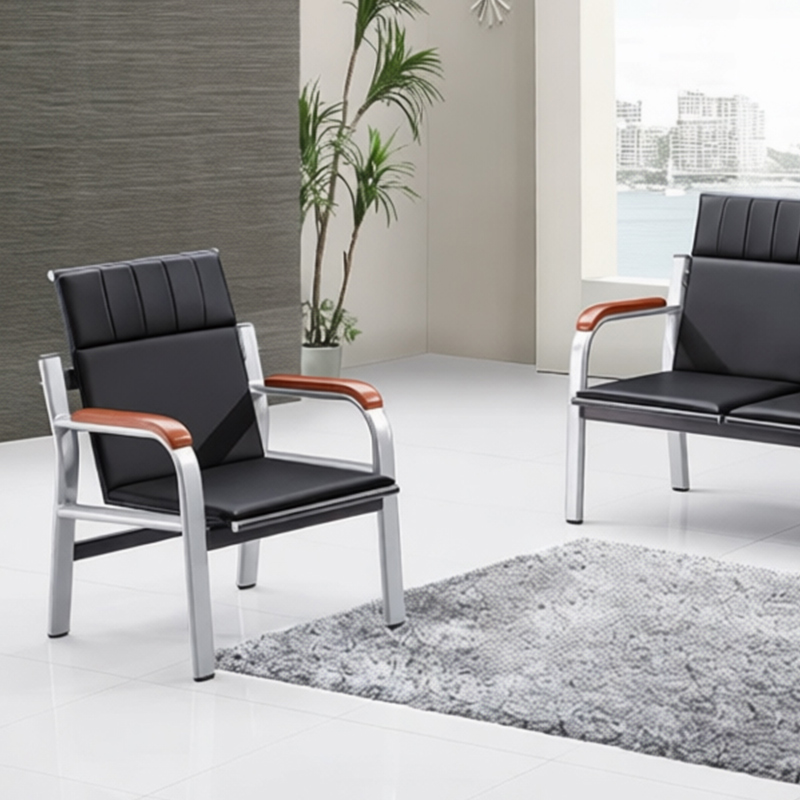 Executive 5-seater office waiting sofa