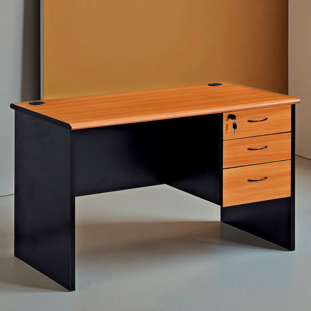 Space-saving 1.4m modern study table