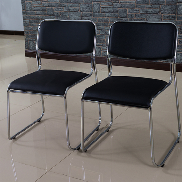 Durable chrome office visitor seat