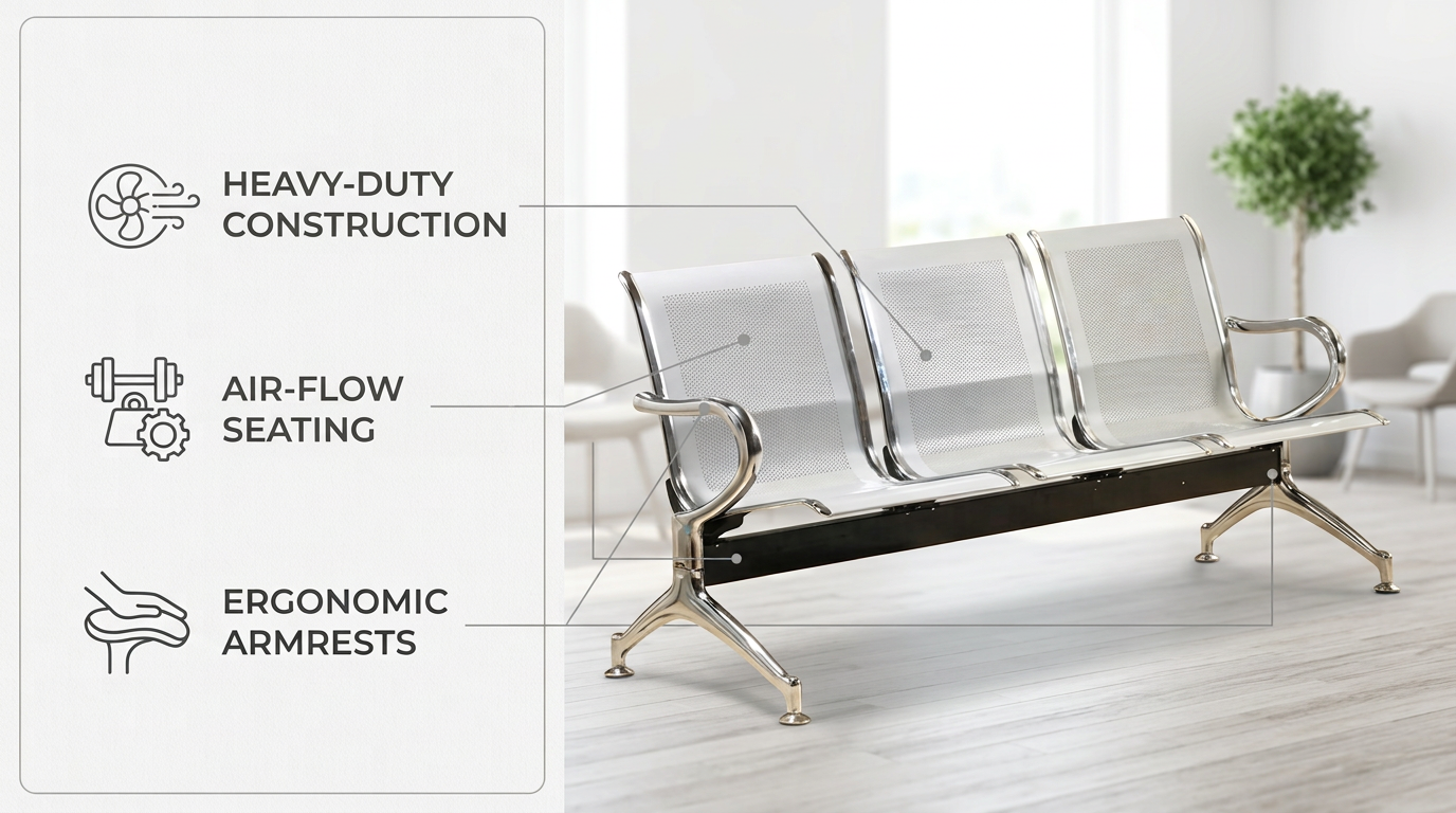 3-Link Visitor Bench Nairobi