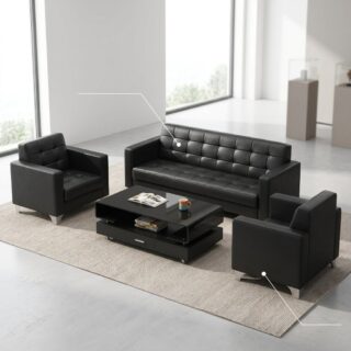 5-Seater Waiting Sofa Nairobi Kenya