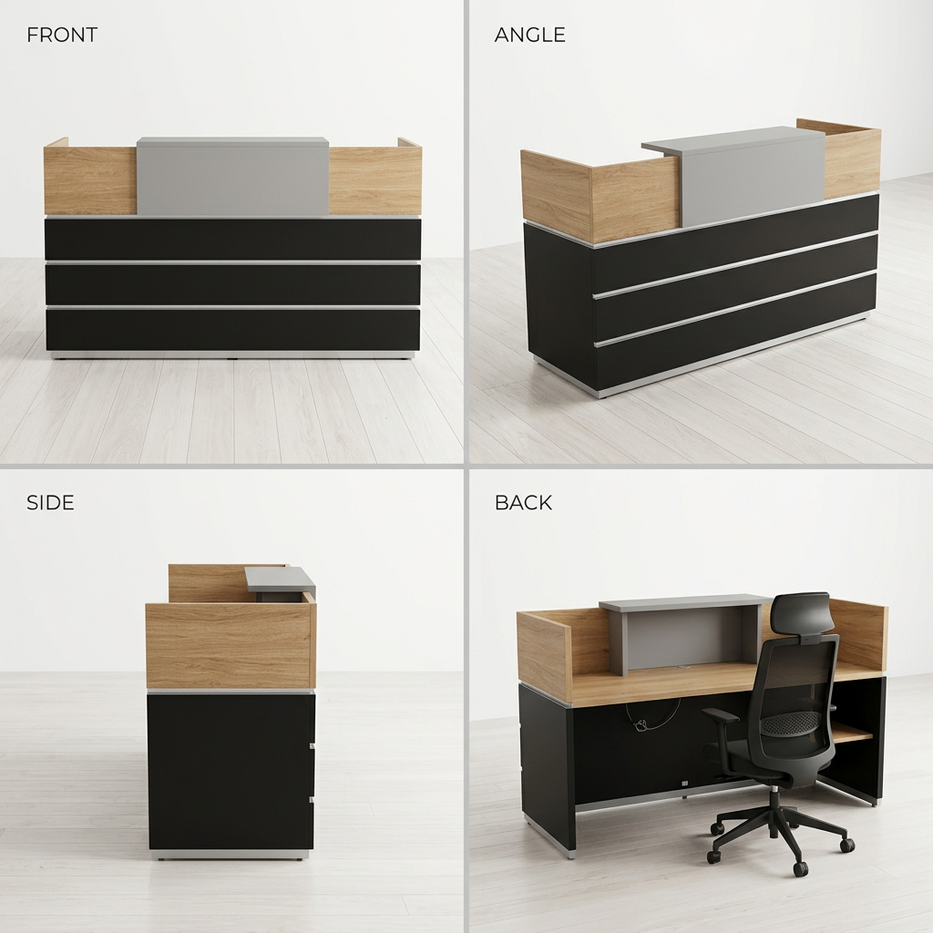 1.4M Reception Office Desk Kenya