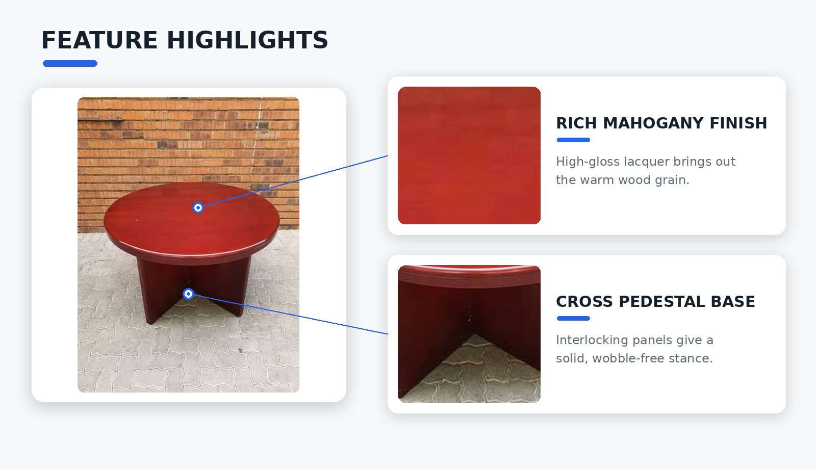 Office Round Meeting Table Kenya