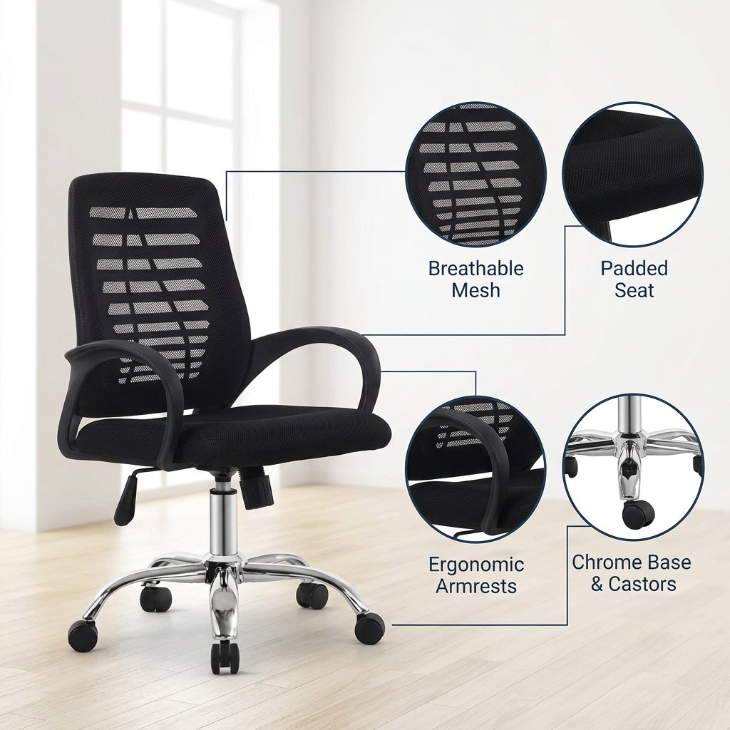 Strong Mesh Office Seat Nairobi Kenya