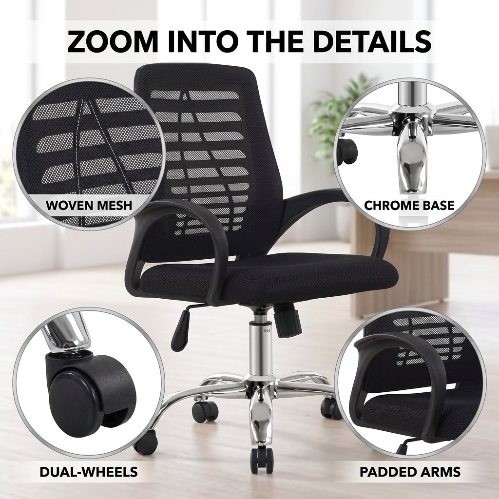 Strong Mesh Office Chair Nairobi