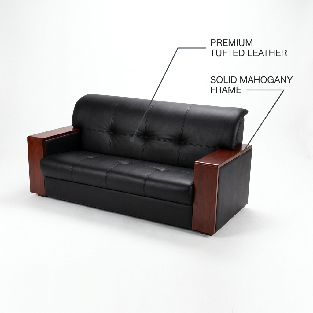 5-Seater Waiting Office Sofa Nairobi Kenya