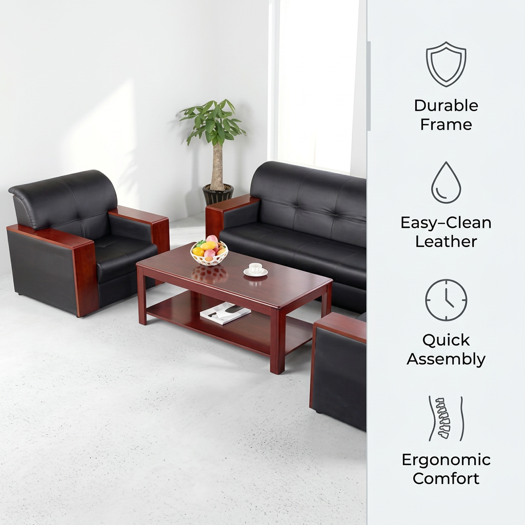 5-Seater Waiting Office Sofa Nairobi Kenya